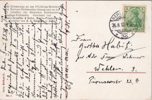 Berlin Germany Wittenberg Platz Tauenzienstrasse c1936 Postcard F69