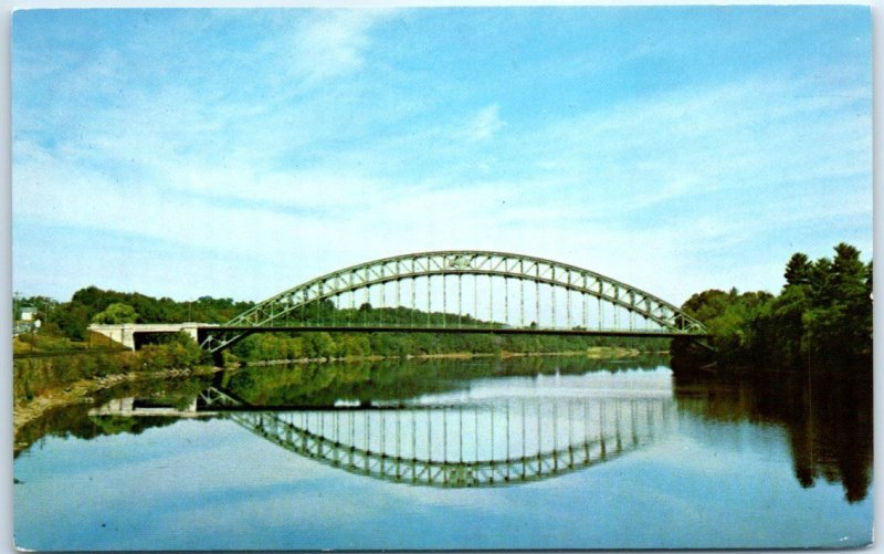 M-42797 Tyngsboro Bridge Over Merrimack River Tyngsboro Massachusetts