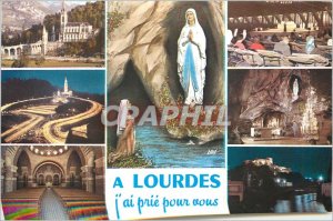 Old Postcard LOURDES