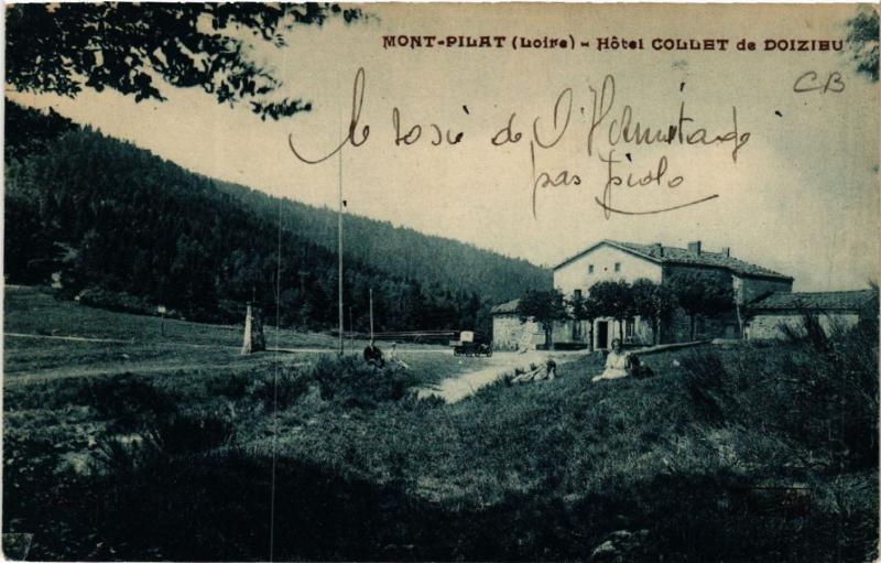 CPA MONT-PILAT - Hotel Collet de DOIZIEUX (459748)