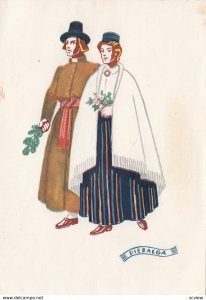 Piebalga , Latvia, 30-40s ; Local Couple