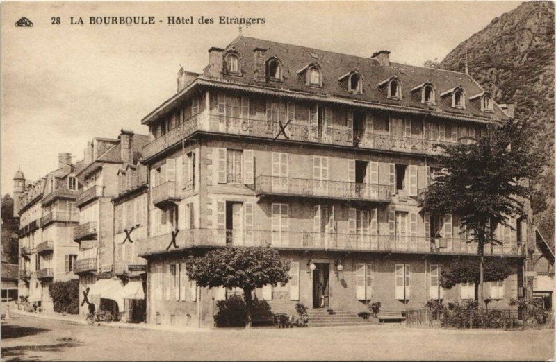 CPA La BOURBOULE Hotel des EtrANGERS (805811)