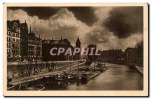 Paris - 6 - Grands Augustins Quays - Old Postcard