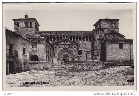 RP, Santillana Colegiata, Spain, 1930-1940s