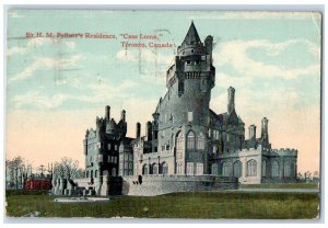 1919 Sir H.M. Pellatt's Residence Casa Loma Toronto Canada Postcard