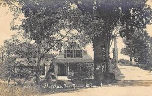 Wilmington MA Shausheen Tea Room Ice Cream Dinner Bridge RPPC