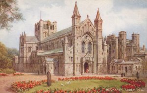 Devon Postcard - Buckfast Abbey, Nr Buckfastleigh - Art Colour RS23006