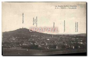 Postcard Old Vesoul Vue Generale