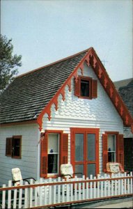 Martha Vineyard's MA Cottage Methodist Camp Grounds 1950s-60s Vintage Postcard