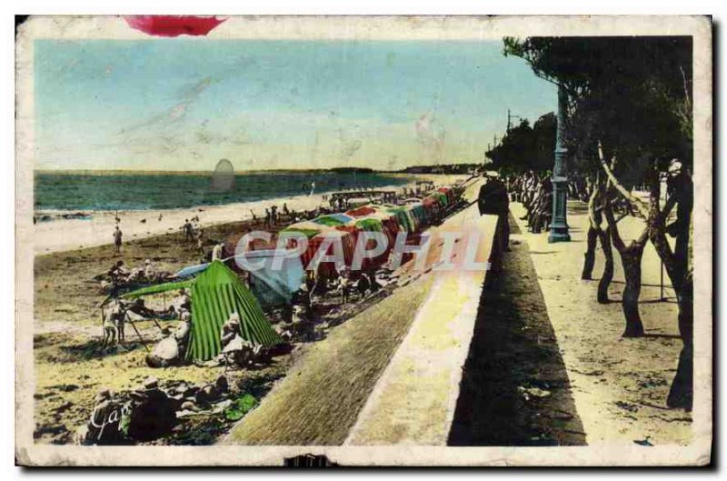 Old Postcard Chatelaillon La Plage