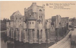 BF19370  chateau des comtes de flandre gand gent  belgium  front/back image