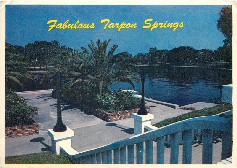 Tarpon Springs Florida pm 1984 Postcard