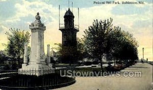 Federal Hill Park - Baltimore, Maryland MD  