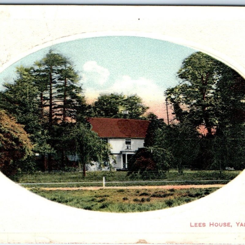 c1910s Lees House, Yalding, Maidstone, England Postcard Historic Home UK A79