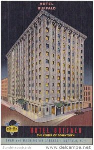 Hotel Buffalo Swan And Washington Streets Buffalo New York