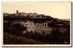 Old Postcard The High Marne Langres Illustree Vue Generale