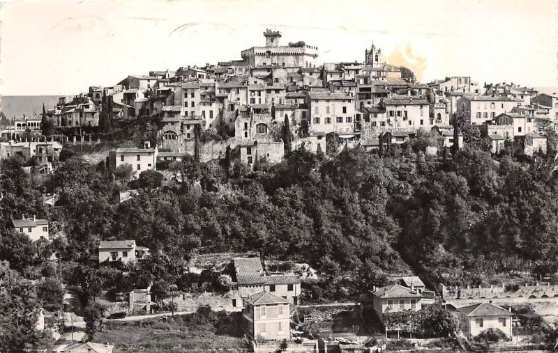 BR20537 Cagnes sur mer vue sur le vieux cagnes France