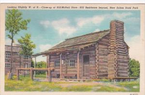 Illinois New Salem State Park Hill-McNeil Store 1940 Curteich