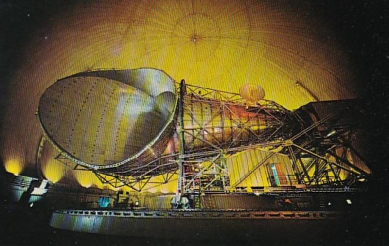 Maine Andover Earth Station Giant 380 Ton Antenna