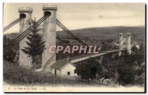 The Bridge on the Old Postcard Caille-