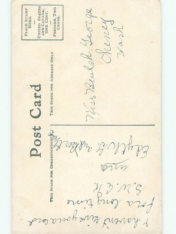 Divided-Back PRETTY WOMAN Risque Interest Postcard AA8479