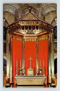 Main Altar Basilica Ste-Anne De Beaupre PQ Canada Postcard UNP VTG Unused 