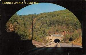 US4 US Pennsylvania Turnpike twin tunnels 1967