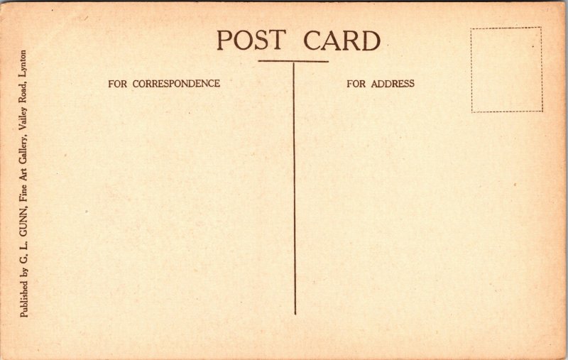 Postcard UK ENG Devon Lynton The North Walk women walking