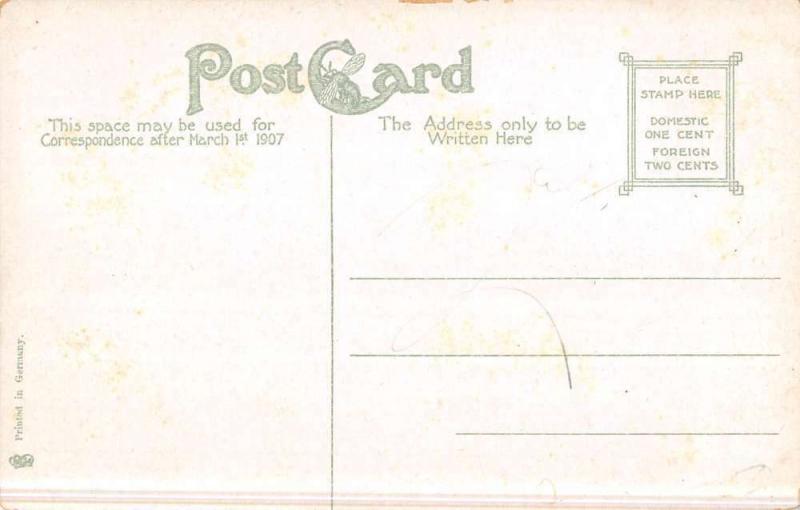 Fayville Massachusetts Dam Waterfall Antique Postcard K48003 