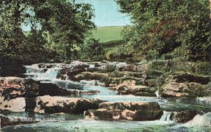 SLAIDBURN LANCASHIRE ENGLAND-THE SHAY~1907 A E SHAW POSTCARD