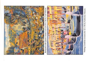 Paintings and Drayings by Lief & Katherine Nilsson Reception Invitation, Ches...