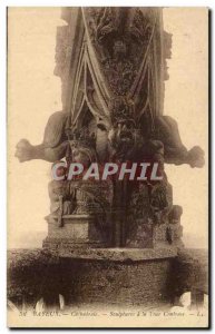 Bayeux - The Cathedral - Sculptures - Old Postcard