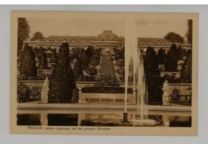 Germany - Potsdam. Sanssouci Castle with Large Terrace