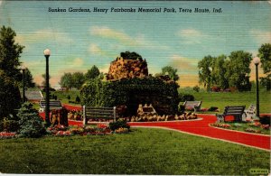 Sunken Gardens,Henry Fairbanks Memorial Park,Terre Haute,IN BIN