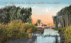 Irrigation, Fancher Creek - Fresno, California CA  