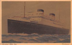 Cunard White Star, Britannic Ship Unused 