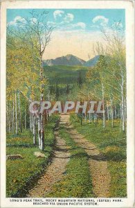 Postcard Old Long's Peak Trail Rocky Mountain National (Estes) Park Reached v...