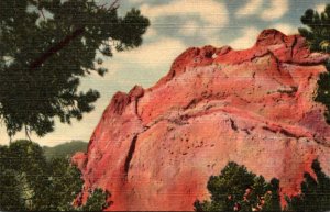 Colordao Pikes Peak Region The Kissing Camels  Curteich