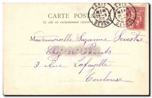 Paris Postcard Old Chapel ND Consolation Bazaar charity Rue Jean Goujoin