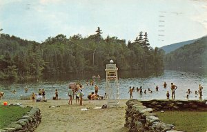 East Dorset Vermont Emerald Lake, Chrome, Vintage Postcard U17927