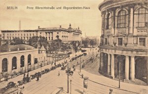 BERLIN GERMANY~Abgeordneten-Haus, Prinz-Albrecht-Strasse~1910s  PHOTO POSTCARD