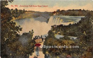 American Falls, Goat Island - Niagara Falls, New York