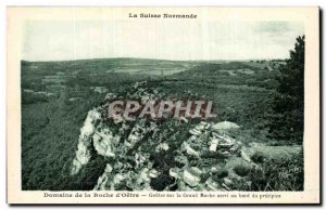 Old Postcard Domaine de la Roche d & # 39Oetre Gouter on the Grand Roche serv...