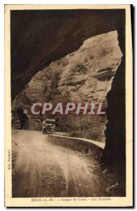 Old Postcard Beuil A M Gorges Cians Tunnels