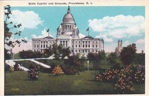 Rhode Island Providence State Capitol And Grounds