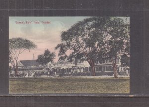 TRINIDAD, PORT OF SPAIN, QUEEN'S PARK HOTEL, c1910 ppc., unused.