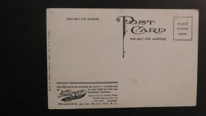 Mint USA Advertisement Postcard Fralingers Salt Water Taffy Atlantic City NJ