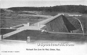 Wachusett Dam from the West - Clinton, MA