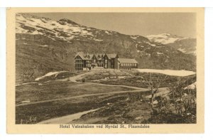 Norway - Vatnahalsen Hotel Near Myrdal Along the Flaamdalen Railroad