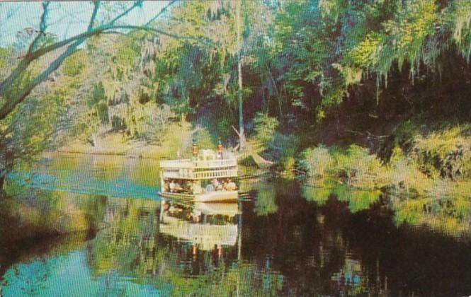 Florida Suwannee River Suwannee Belle Show Boat 1964